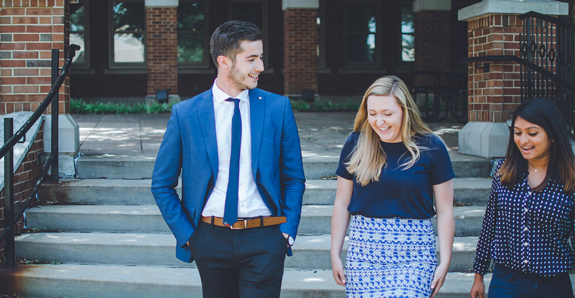 Graduate business students