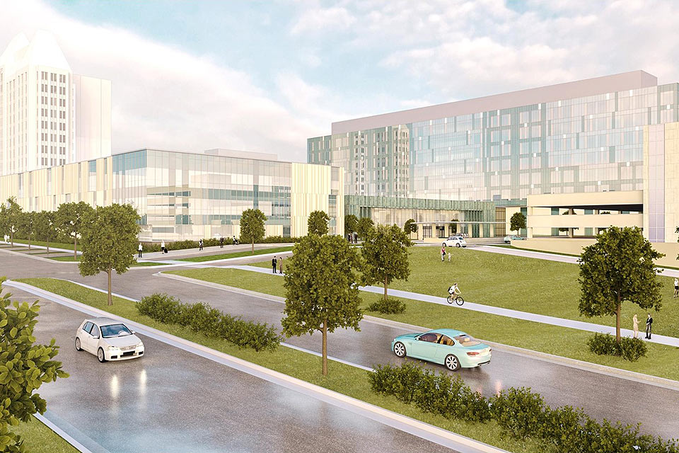 SLU Hospital rendering