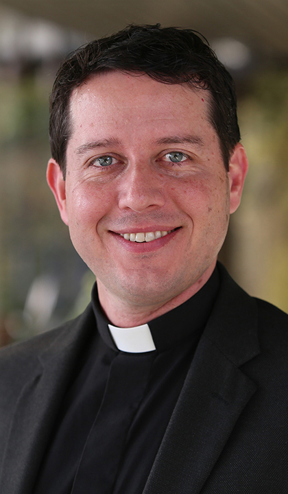 Michael Rozier, S.J., Ph.D., Associate Professor and Chair of the Health Management and Policy department in the college for public health and social justice